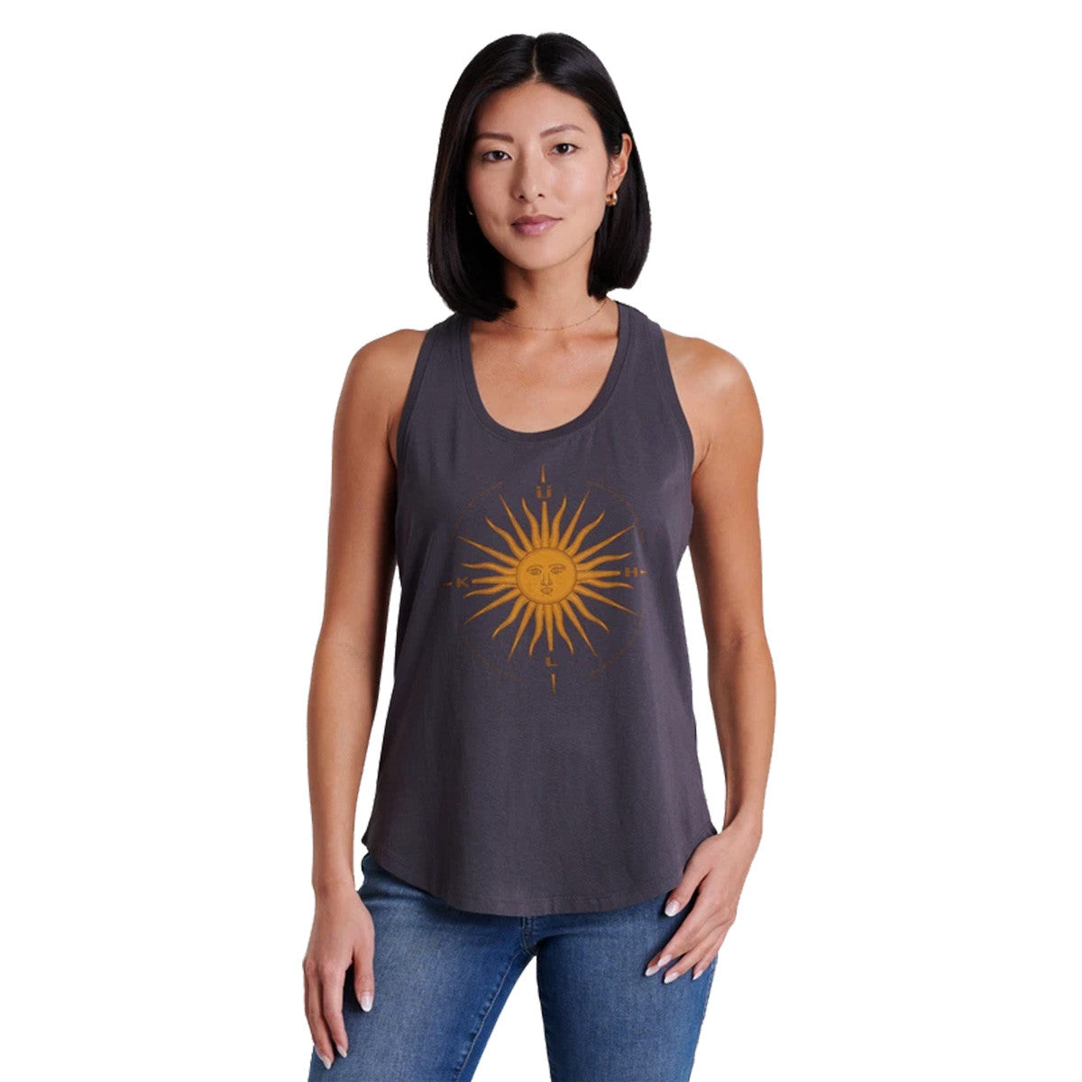 Kuhl Women's Kompass Tank Image in Shadow