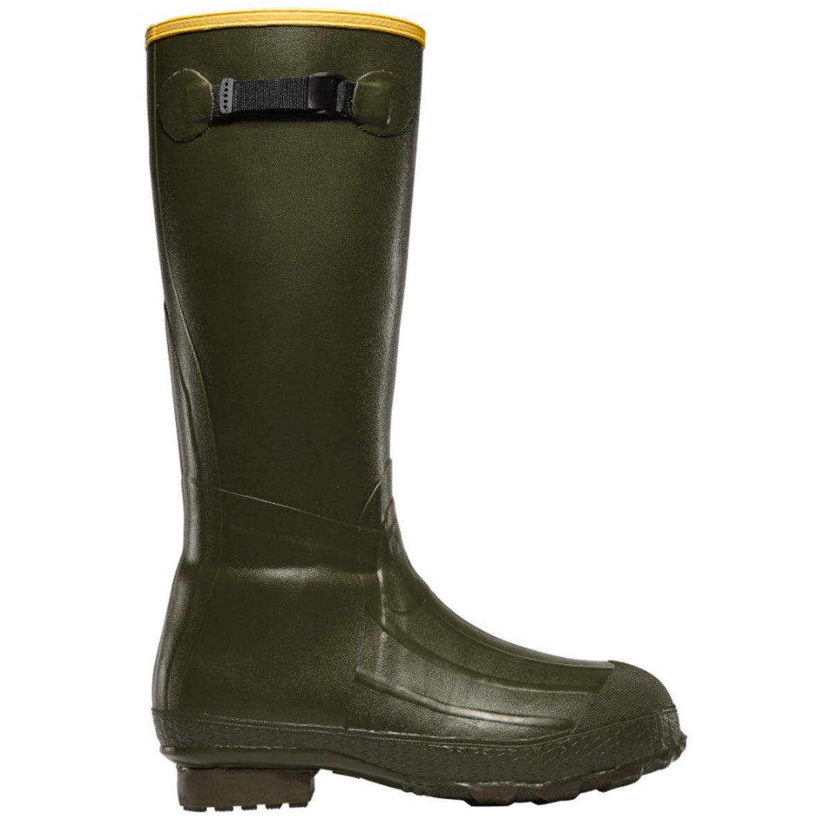 image of LaCrosse Burly Classic 18" OD Green Pull On Boot.