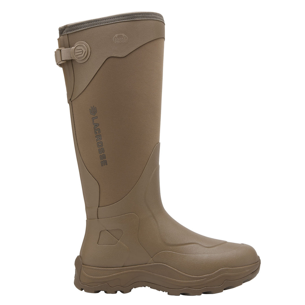 Lacrosse 17" Alpha Agility Brown Snake Boot Side View