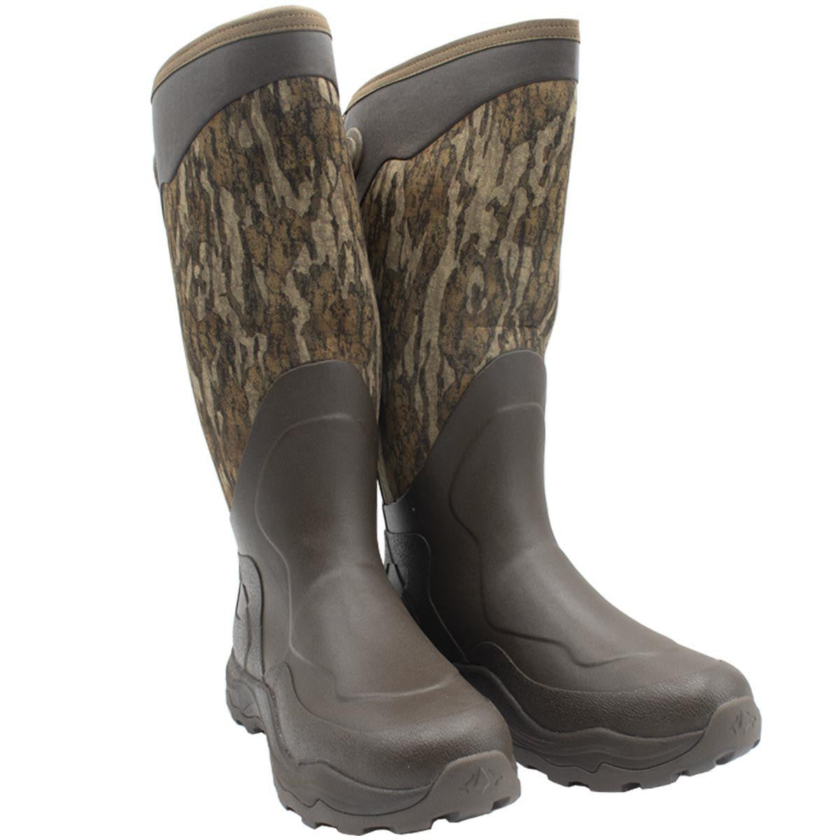 LaCrosse Alpha Agility 17" Mossy Oak Bottomland Pull On Boots image