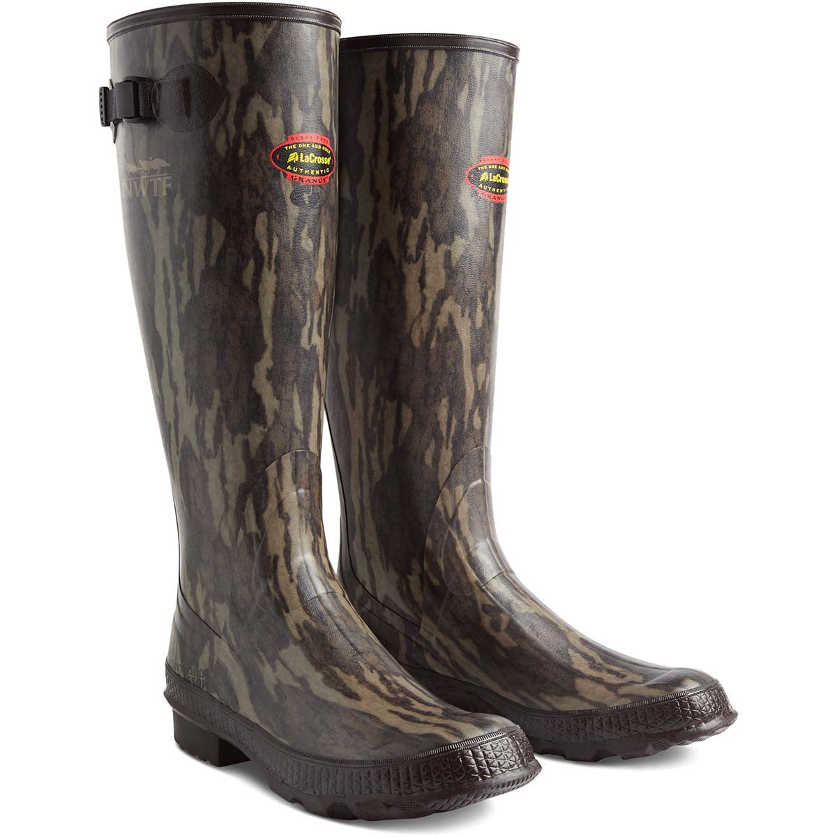LaCrosse Grange 18" NWTF Mossy Oak Original Bottomland Pull On Boots Image