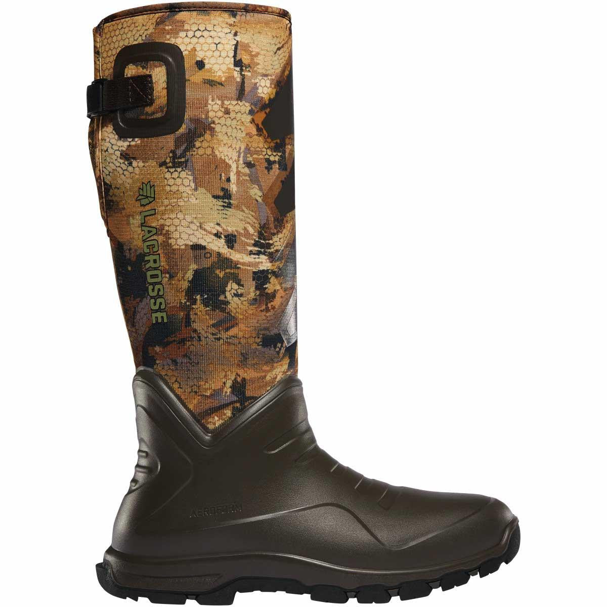 Image of the LaCrosse Aerohead Sport 16" Optifade Marsh Neoprene Boot.