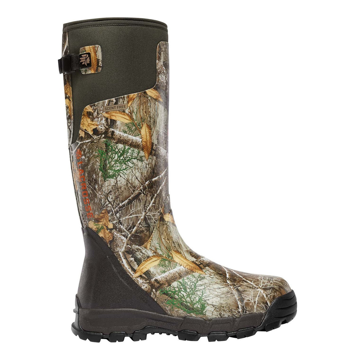 LaCrosse Alphaburly Pro 18" 400G Hunting Boots, Realtree Edge Right Side Image