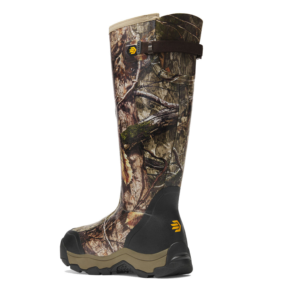 LaCrosse Alpha Evolution 17" 800G Rubber Hunting Boots Back Image