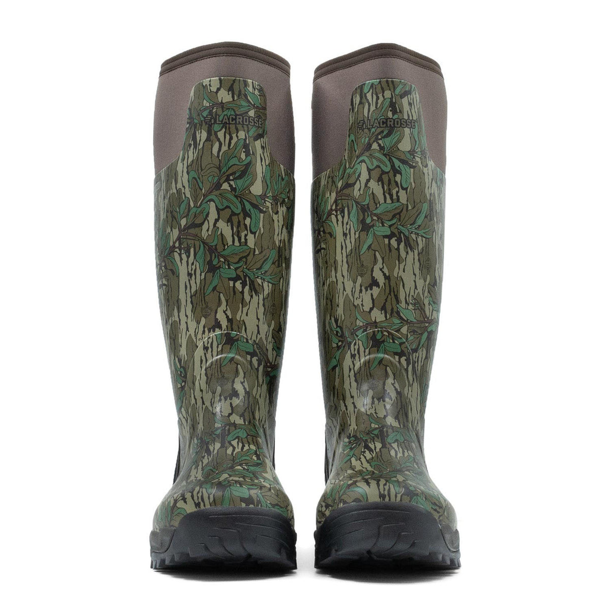 Front view image of the LaCrosse Alphaburly Pro 18" Hunting Boots.