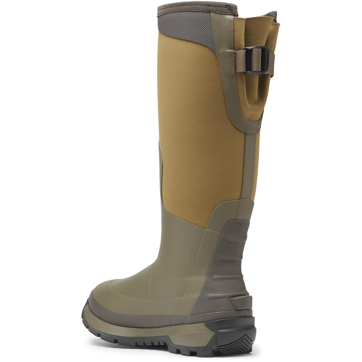 Back image of the LaCrosse Women's Alphaburly Aero 15" Olive 800G.