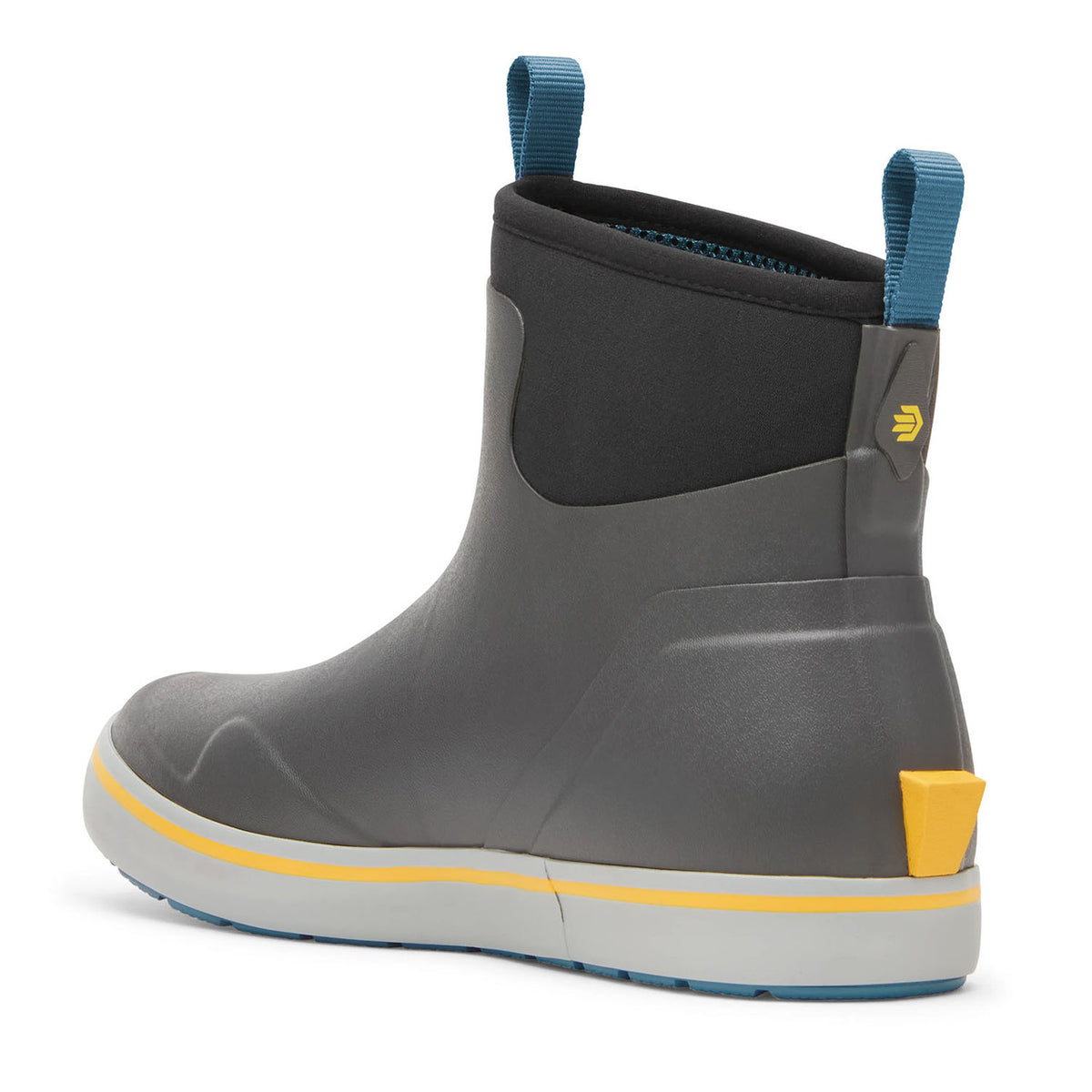 Back Image of the Lacrosse 6" Alpha Deck Boot in Dark Shadow