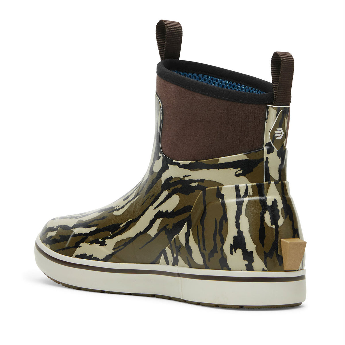 Lacrosse Alpha Deck Boot, Mossy Oak Original Bottomland Back Image