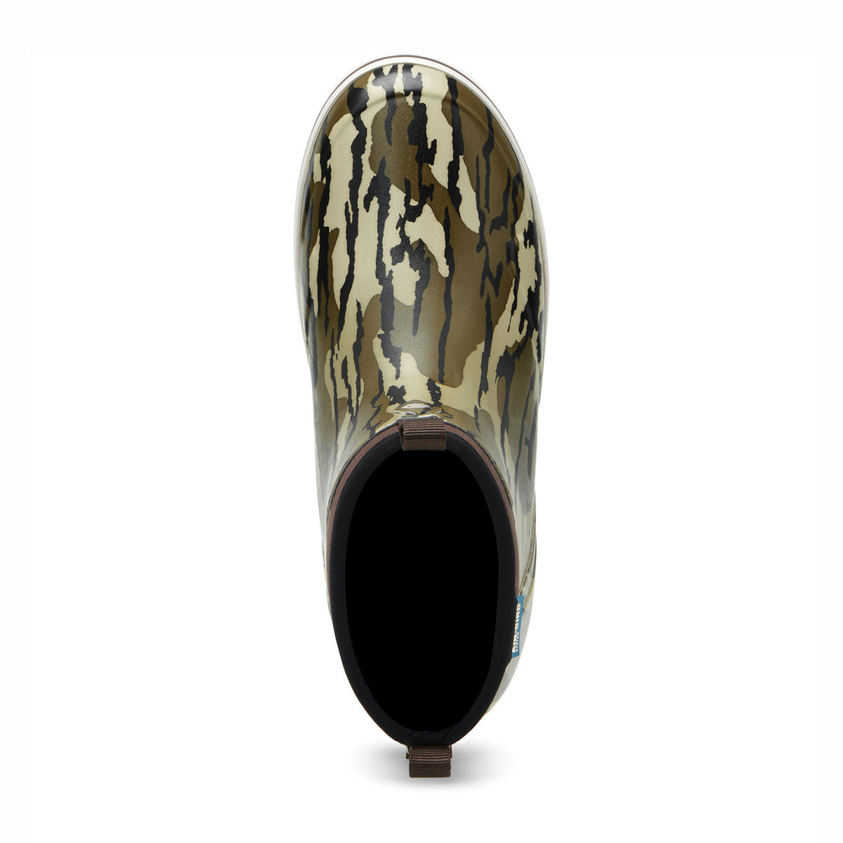 Lacrosse Alpha Deck Boot, Mossy Oak Original Bottomland Top Image