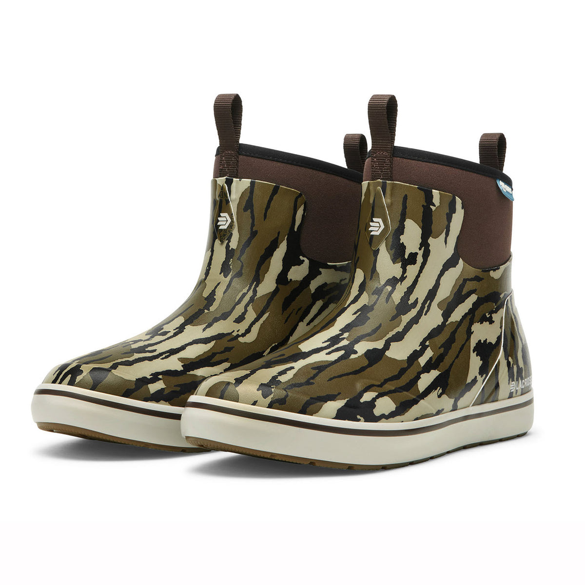 Lacrosse Alpha Deck Boot, Mossy Oak Original Bottomland Pair Image