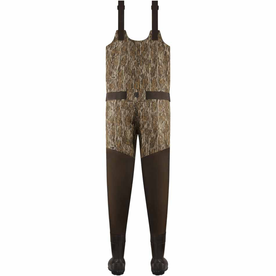 LaCrosse Men's 1600G Wetlands Waterfowl Waders in Mossy Oak Bottomland - Regular Sizes Back Image
