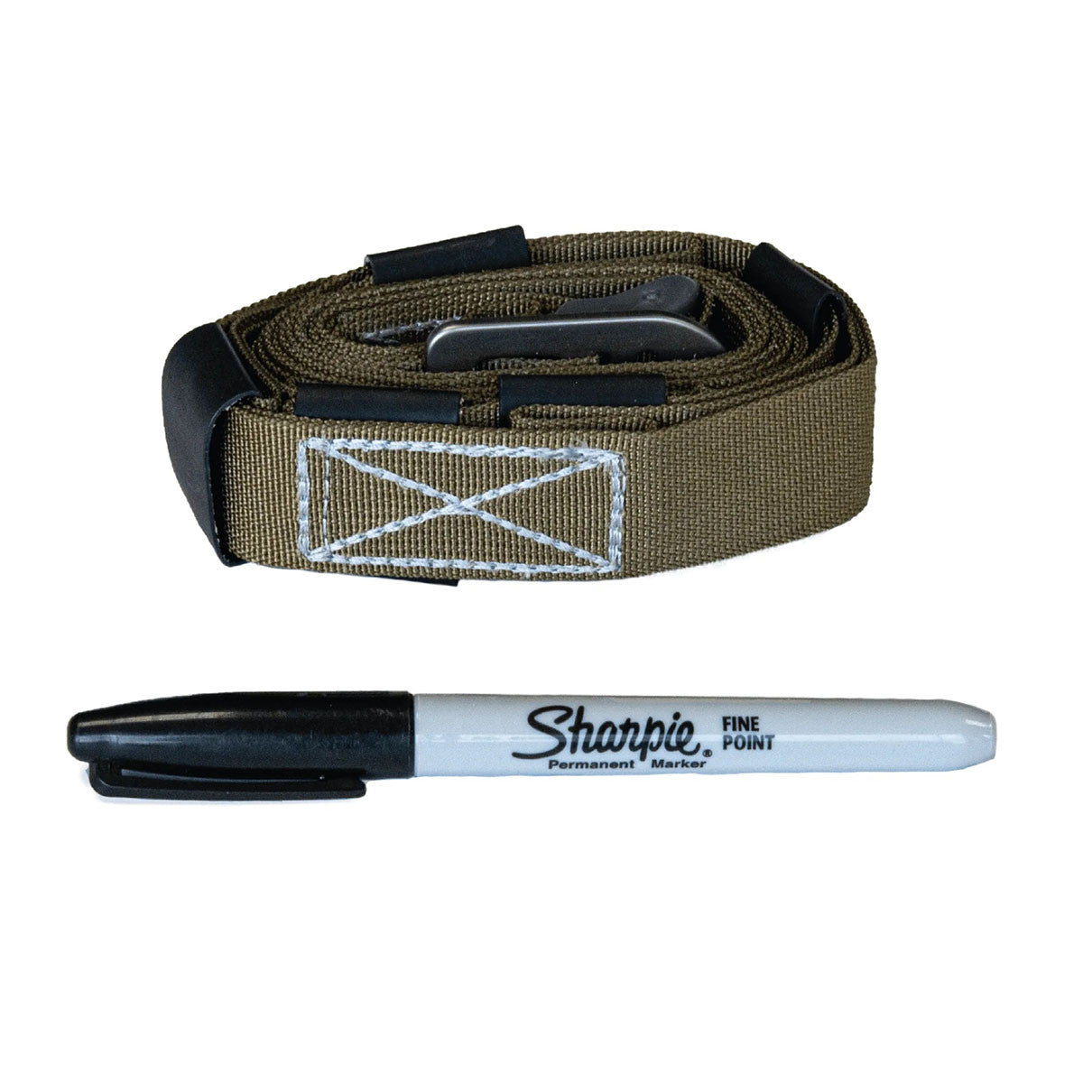 Latitude Gear Strap with 5 Removeable Loops Size Comparison Image