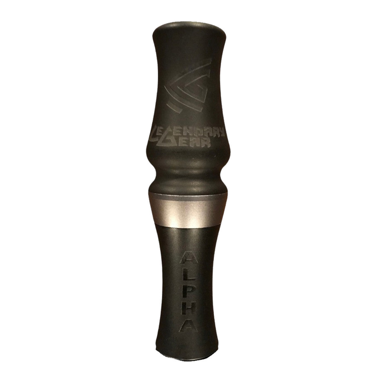 Image of the Legendary Gear Alpha Canada Goose Call in Black Matte Venom
