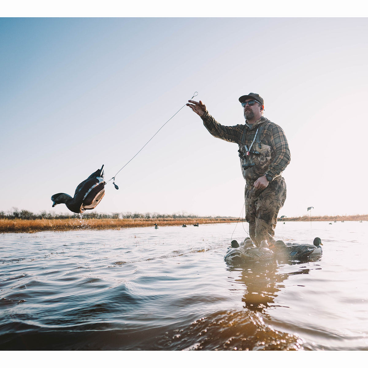 Heyday Outdoors 48" 4 oz. Teardrop Texas Rigs, 12 Pack In-the-Field Image