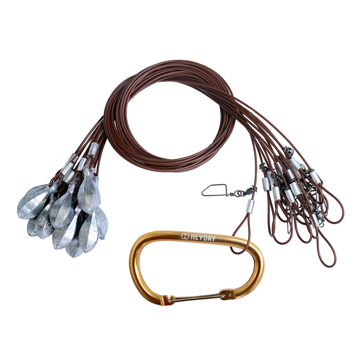 Heyday Outdoors 48" 4 oz. Teardrop Texas Rigs, 12 Pack Image