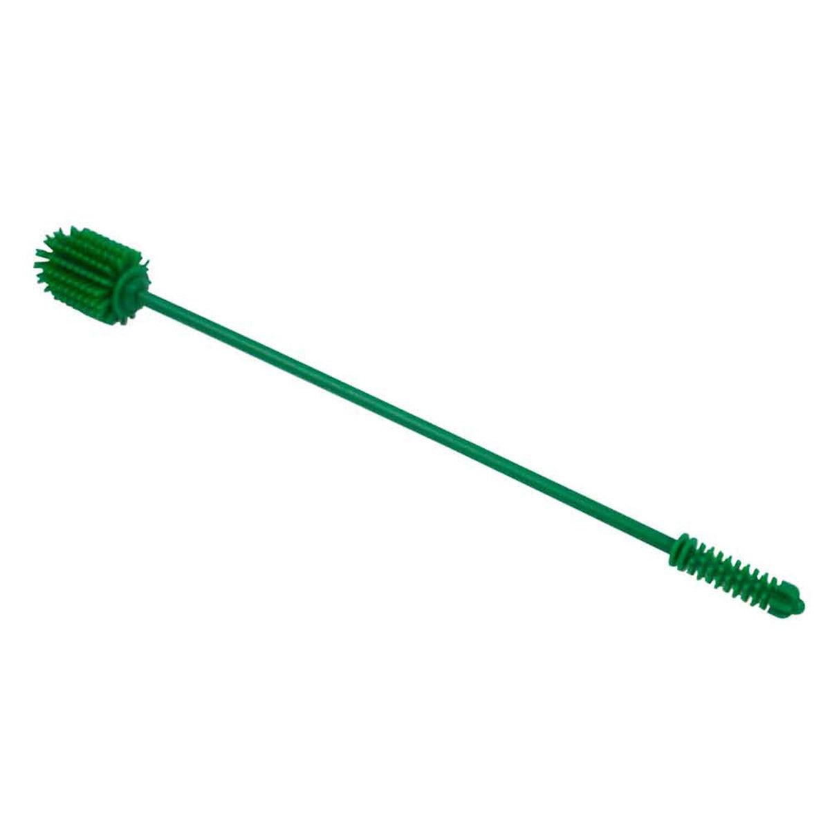 Image of the LEM Silicone 12" Dual-Head Bottle Cleaning Brush.