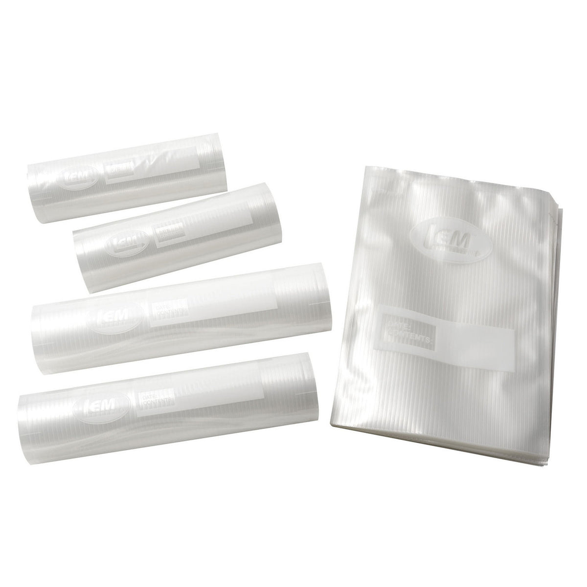 Bags and Rolls Image of the LEM MaxVac Vacuum Bags and Rolls Combo.