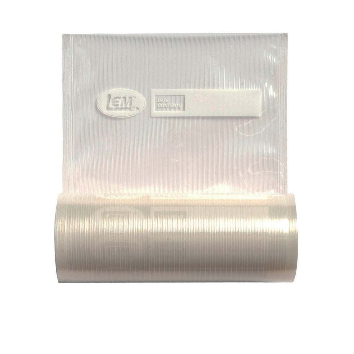 Front image of the LEM MaxVac Vacuum Bag Roll 11" x 16".