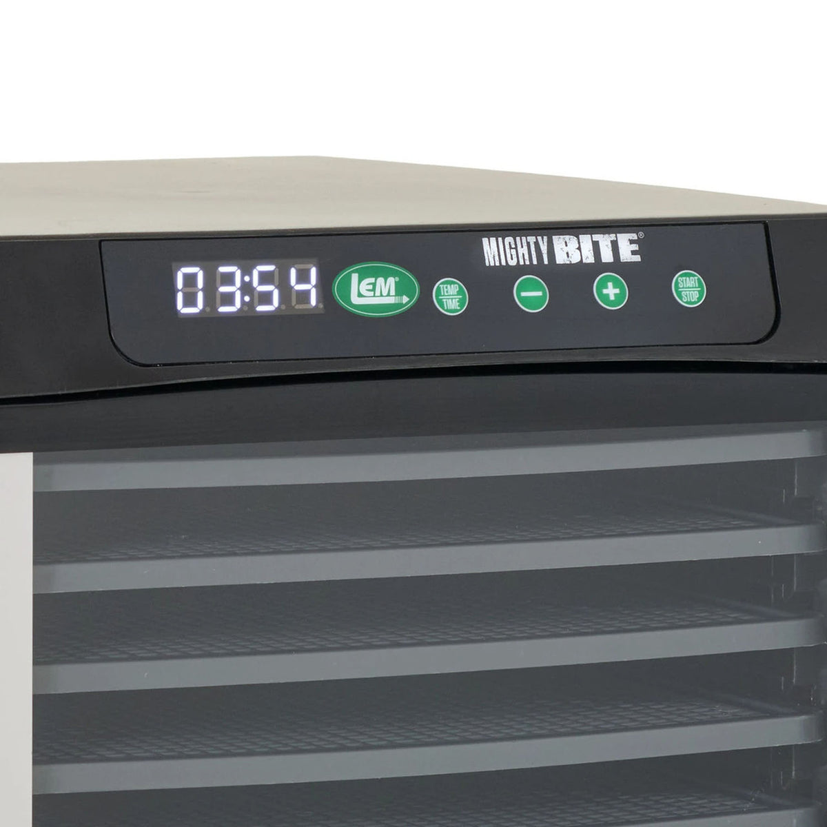Timer image of the LEM MightyBite 6-Tray Plastic Dehydrator.
