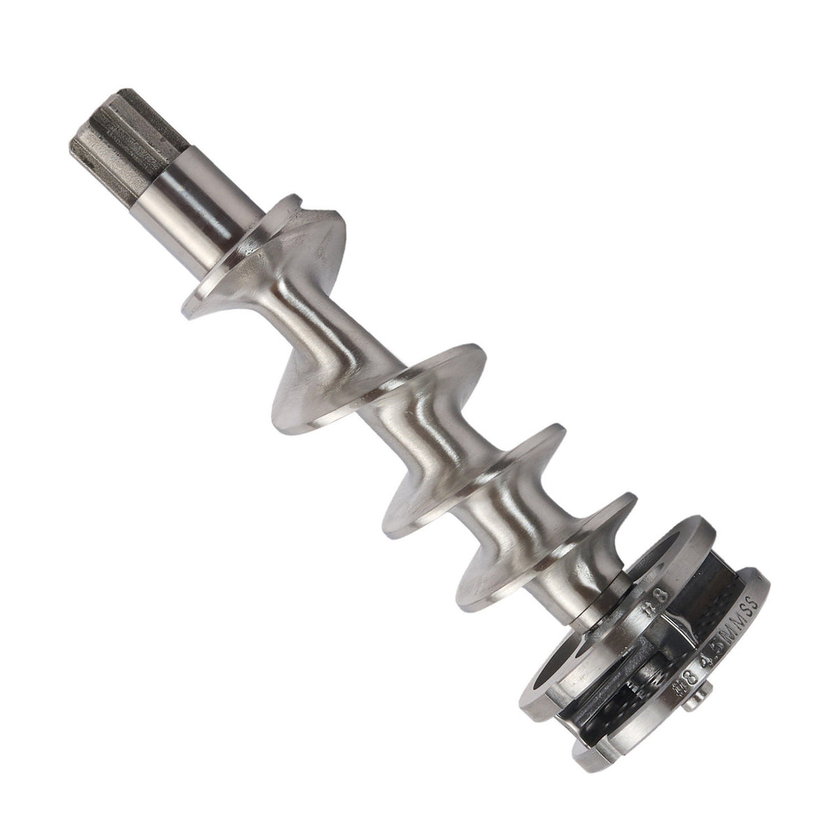 Screw image of the LEM Big Bite LEM #8 .5HP Stainless Steel Electric Grinder.