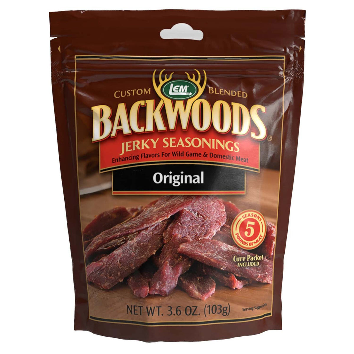 Image of the LEM Backwoods Original Jerky Seasoning for 5 Lbs.