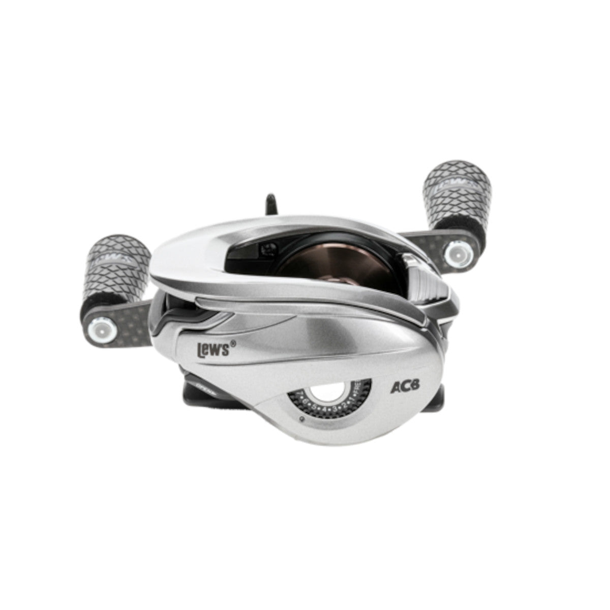 Side Image of the Team Lew's HyperMag Baitcast Reel.