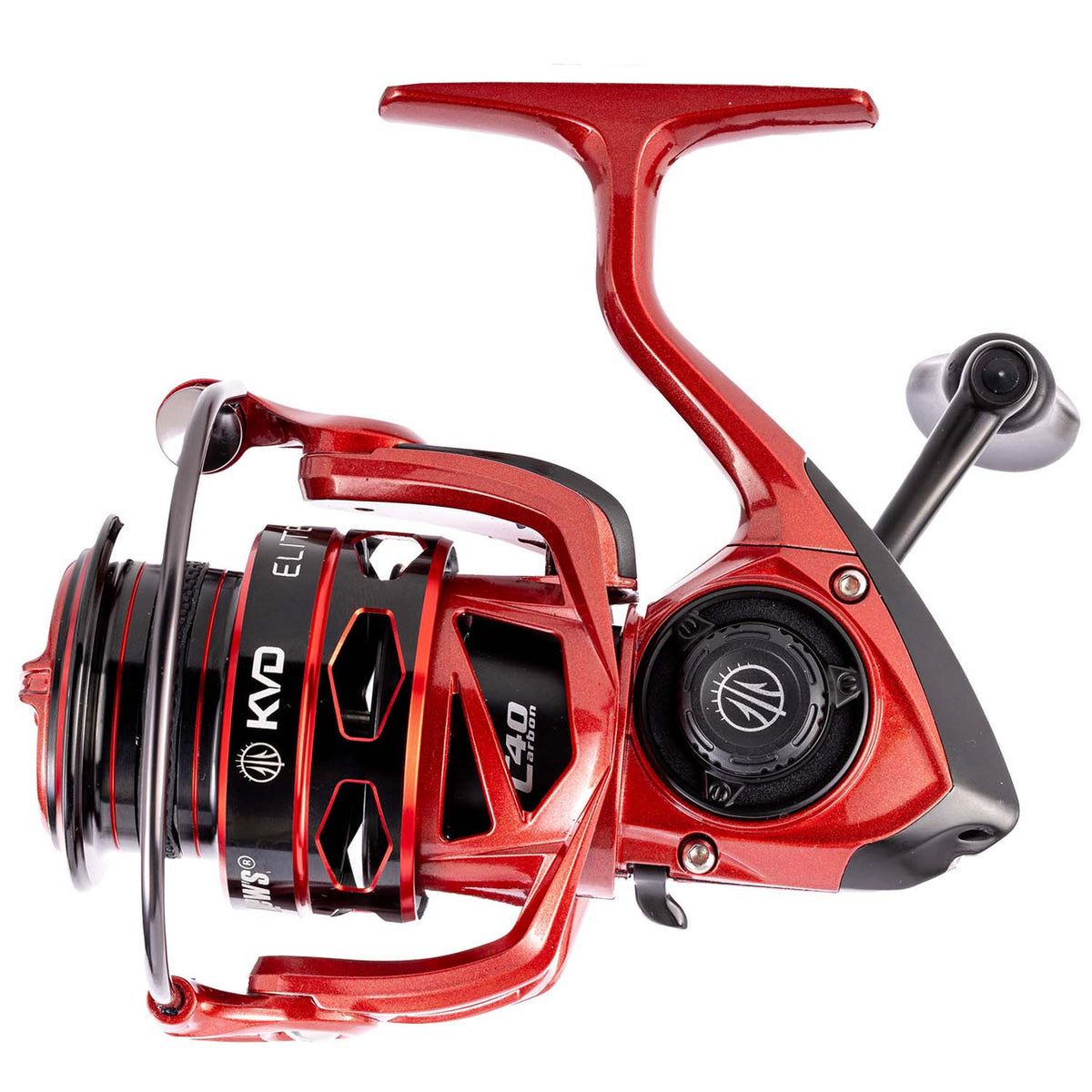 Lews KVD Elite Shallow Spool 300 Spinning Reel other side image