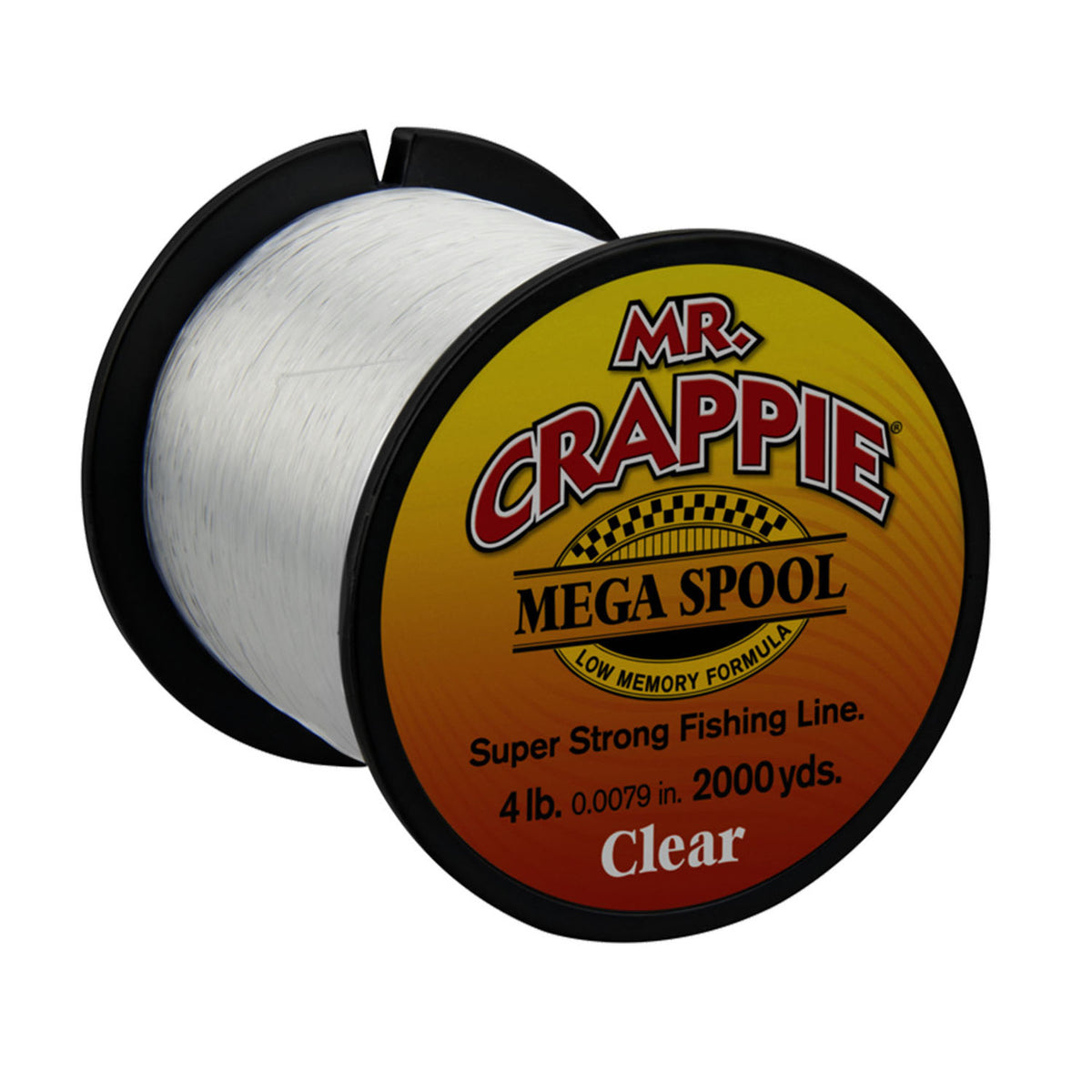 Lews Mr. Crappie Monofilament Mega Spool Image in Clear