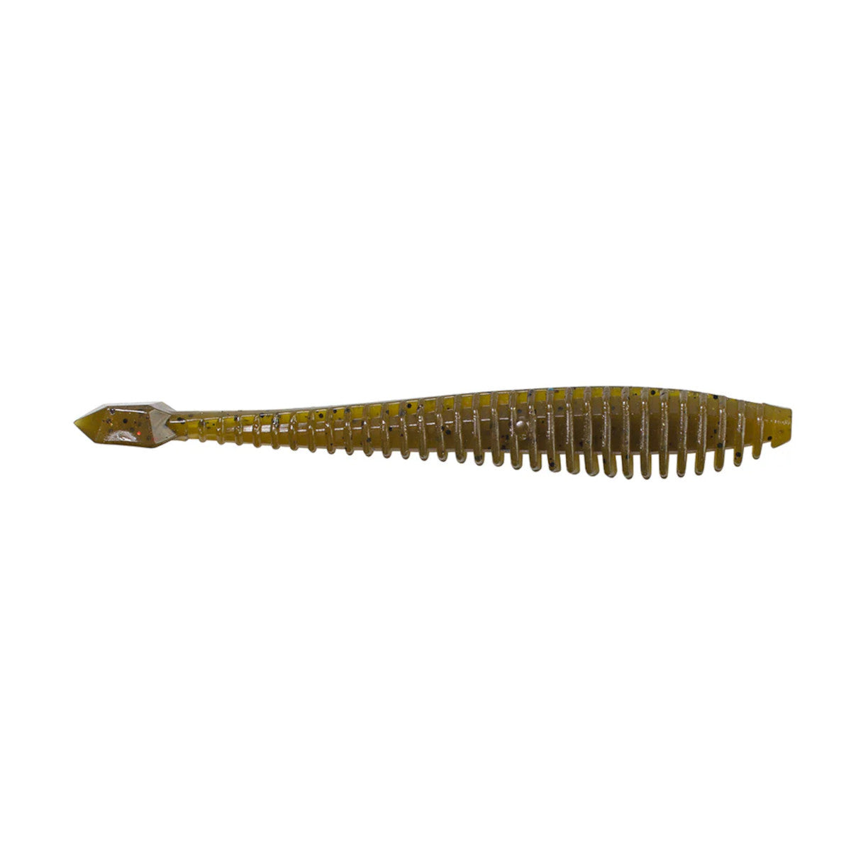 Image of the Lunkerhunt Hive Series Versa Fish in Green Pumpkin