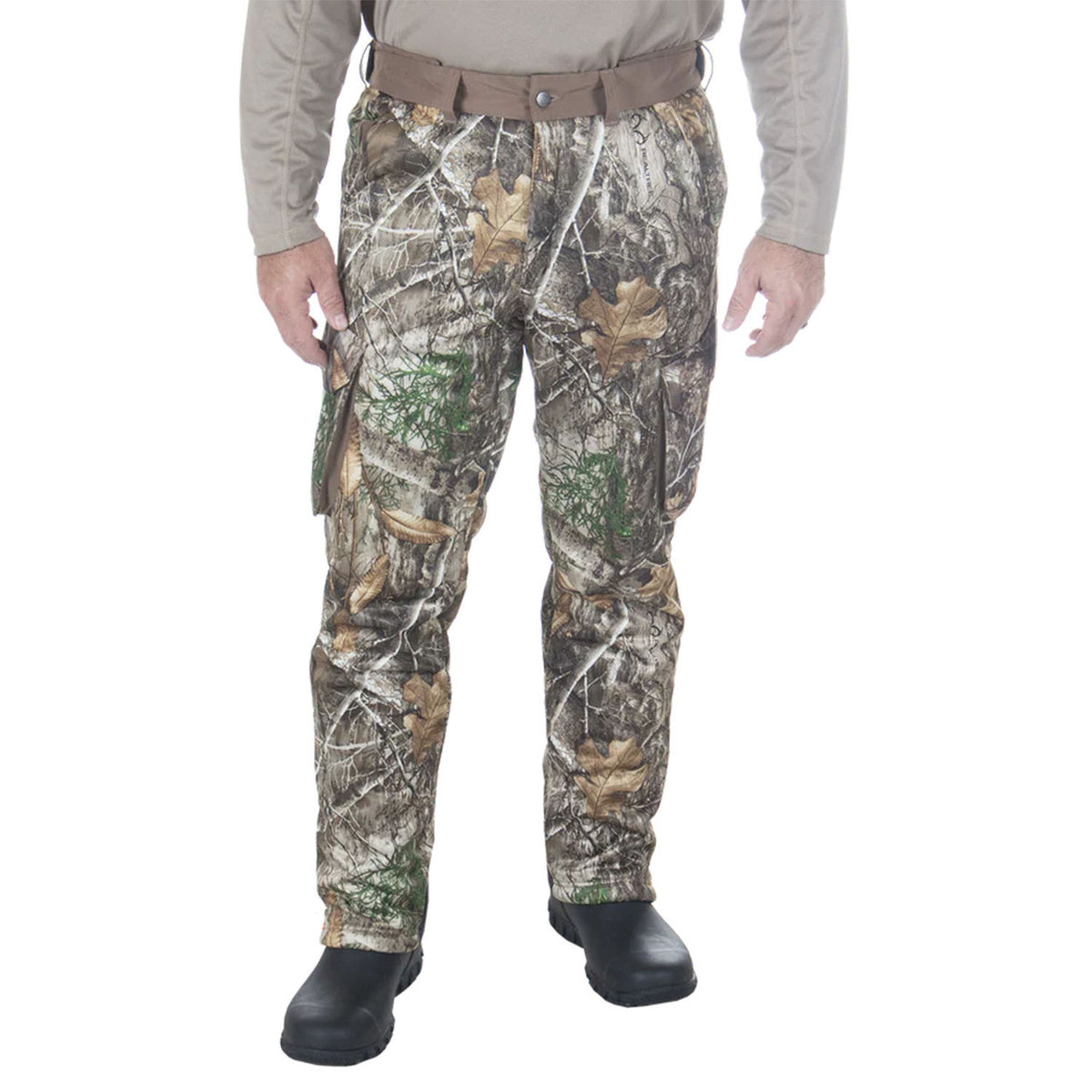 Habit Early Dawn Sherpa Shell Pant Front Model Image