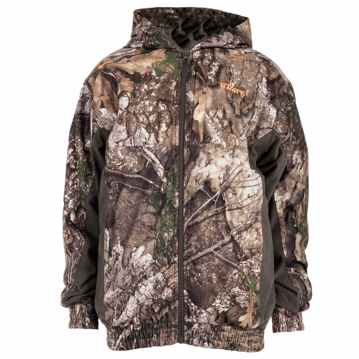 Image of the Habit Youth Cedar Branch Insulated Waterproof Bomber in Realtree APX