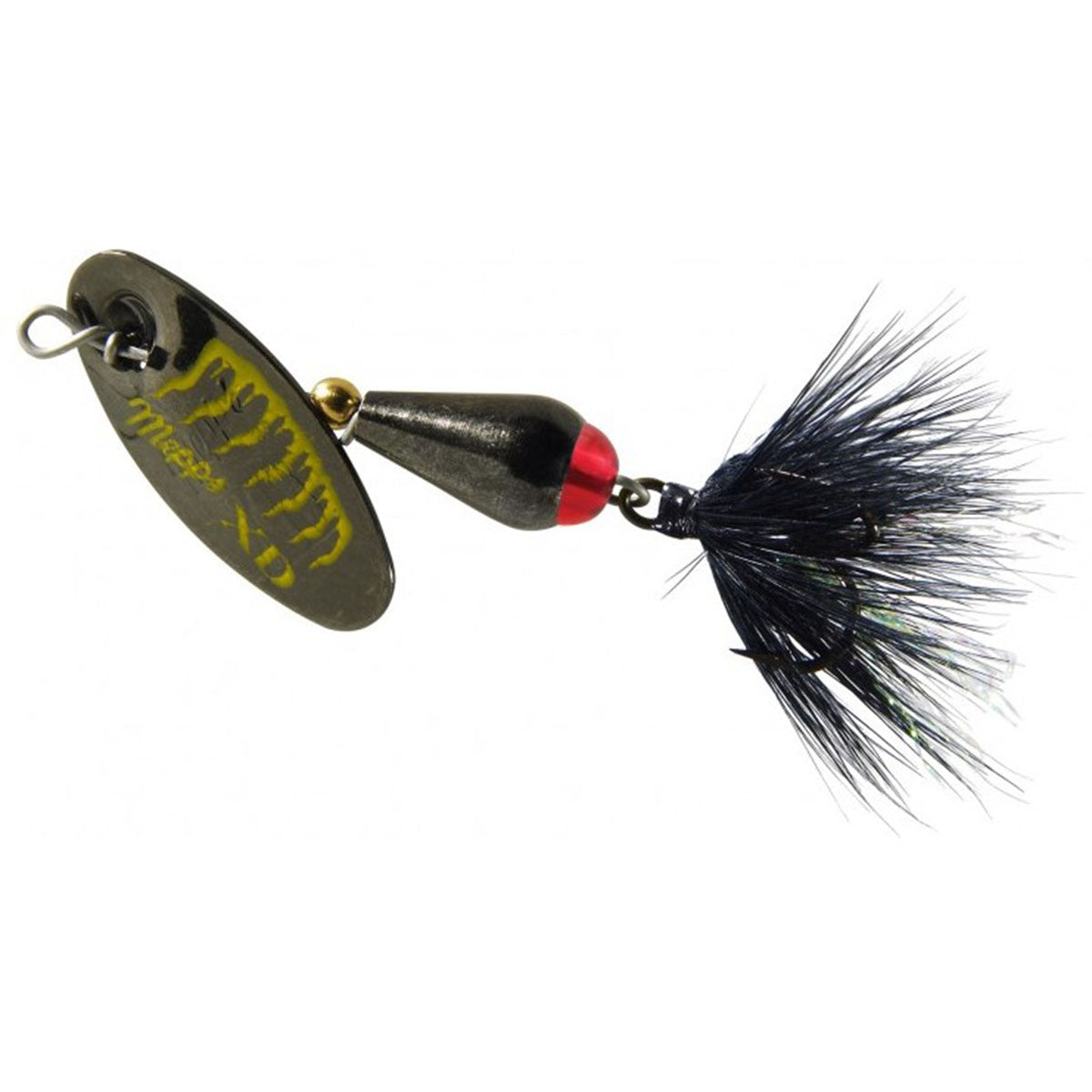 Mepps XD Dressed Single Lure - Black Yellow Black