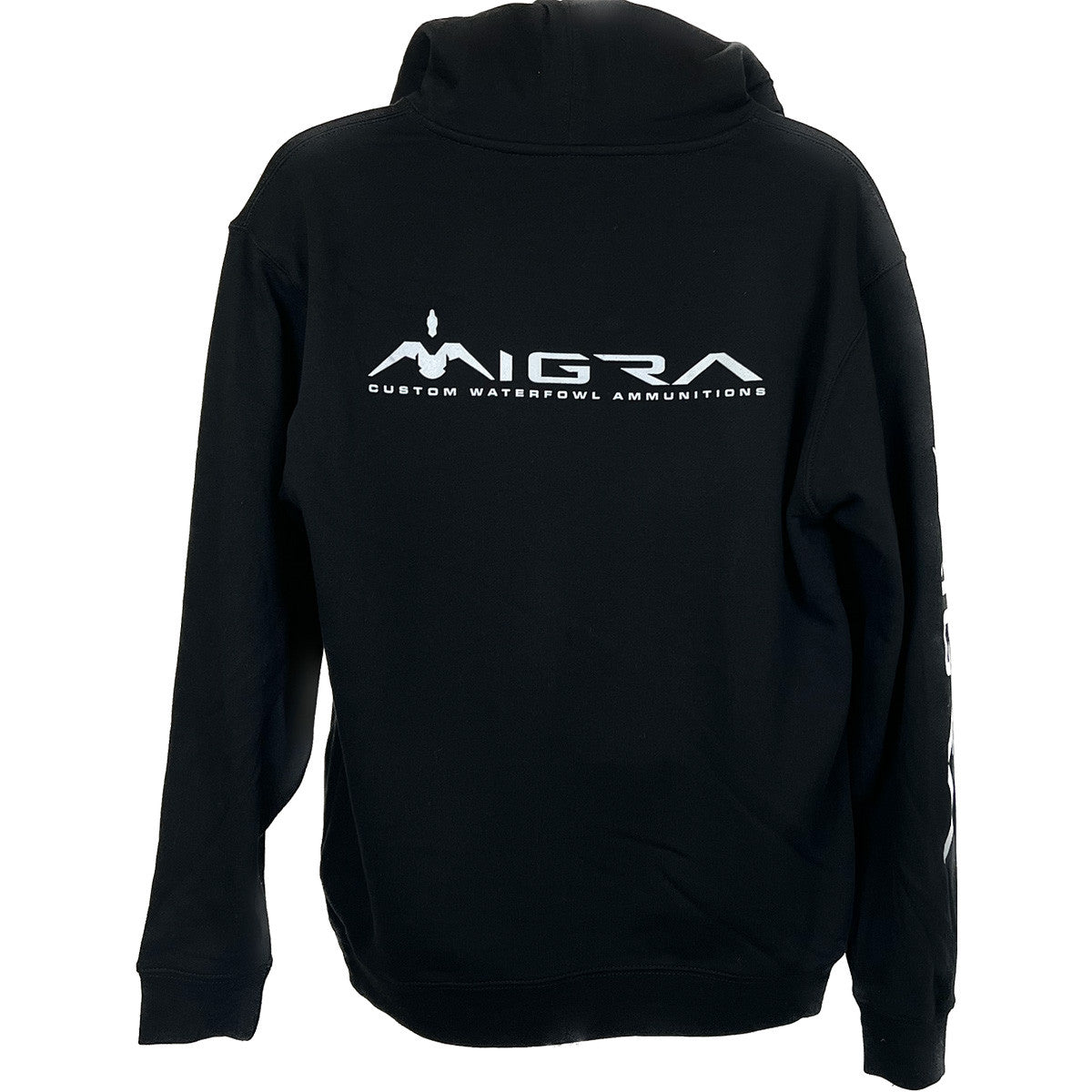 Back Image of the Migra Logo Heavyweight Hoodie.