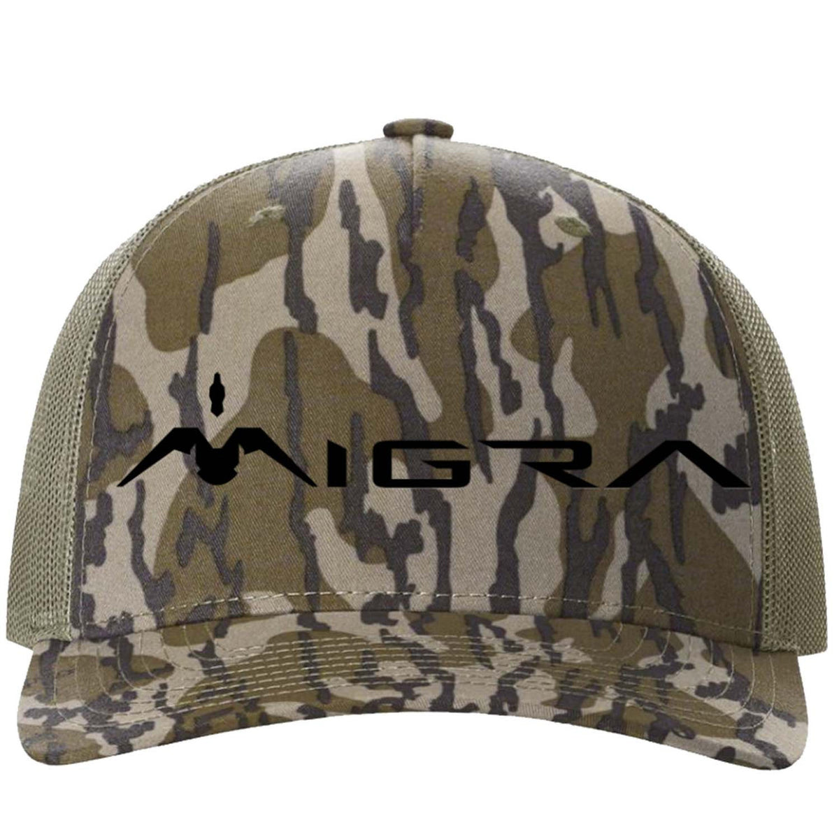 Image of the Migra Bottomland Trucker Hat.