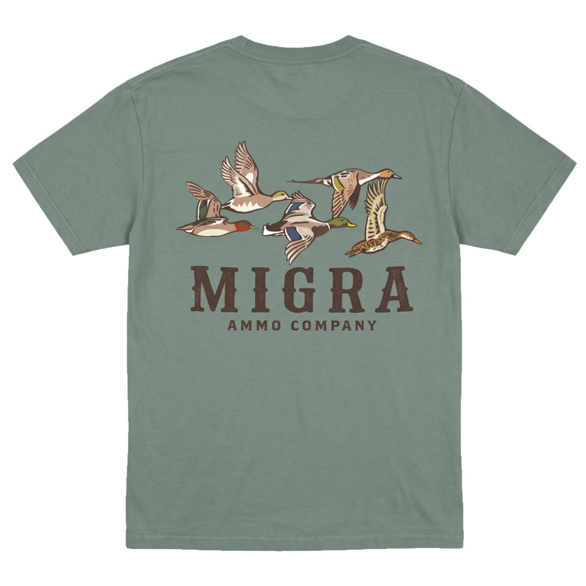 Image of the Migra Ducks Pocket Tee.