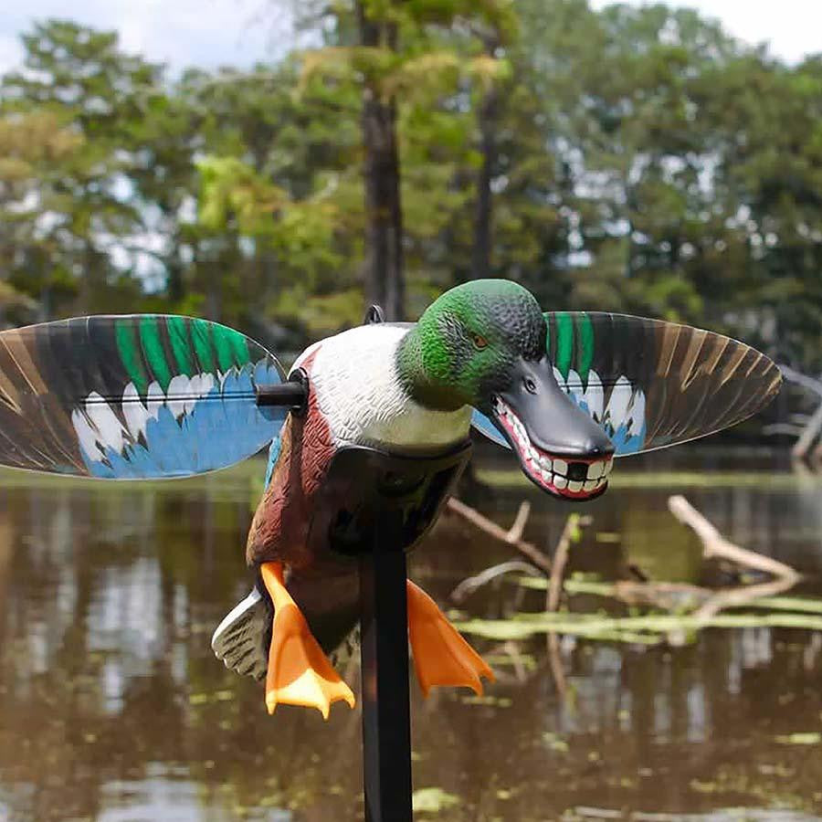 Spoonzilla Shoveler Spinning Wing Duck Decoy