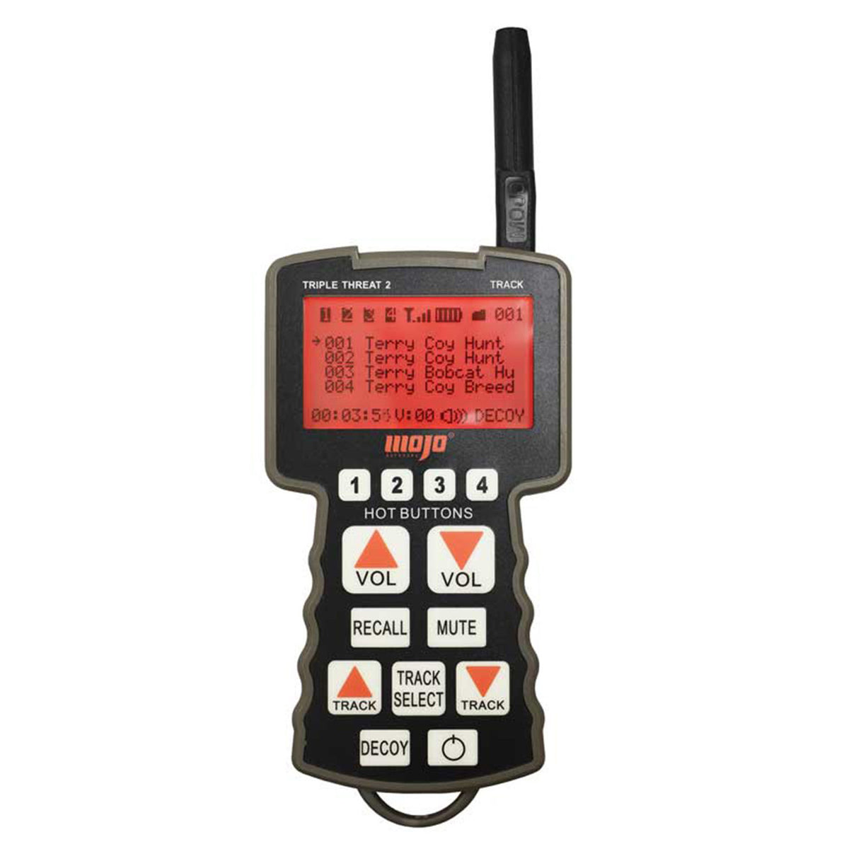 Mojo Outdoors Triple Threat 2 E-Caller Remote Image