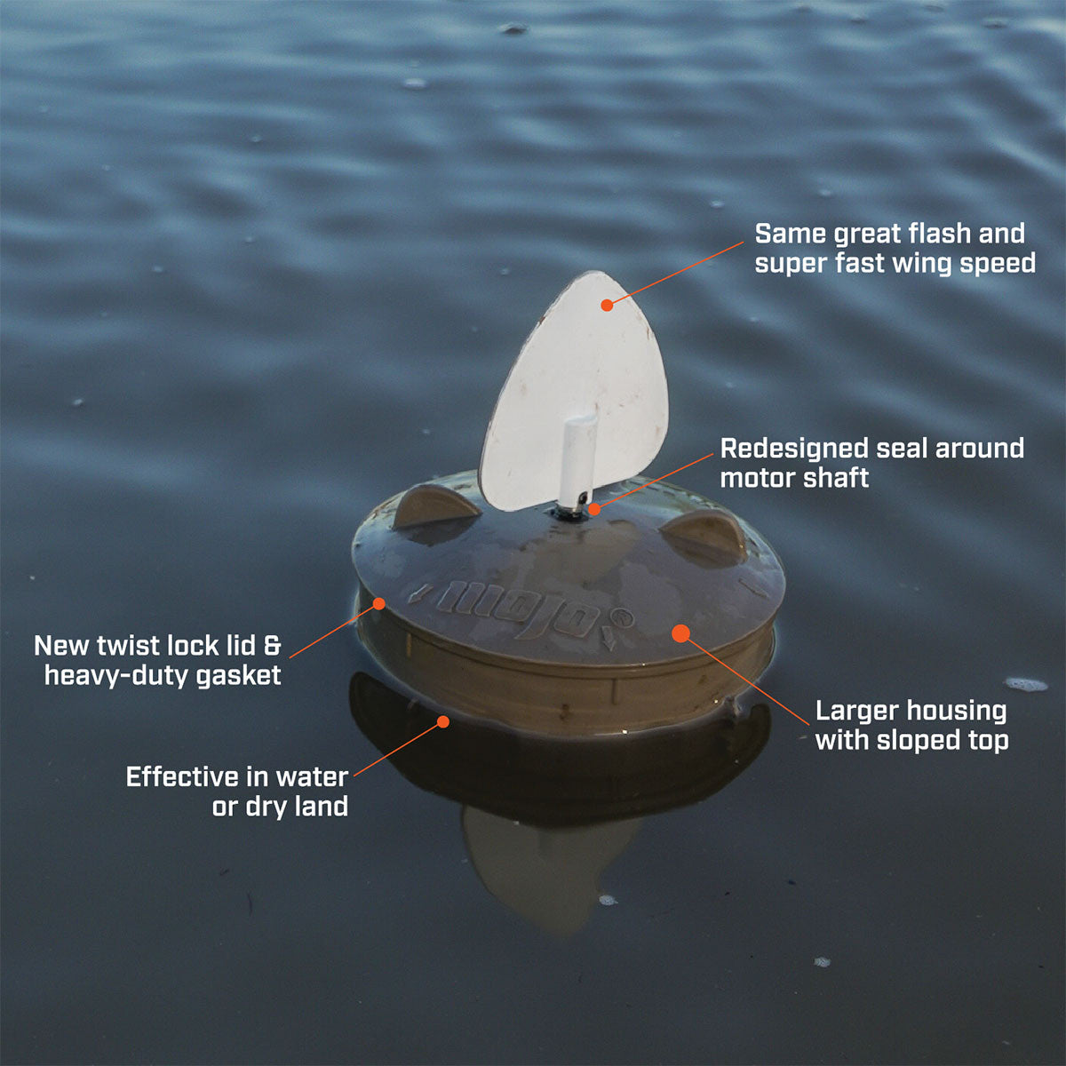 Flock A Flicker 2 Motion Decoys, 4 Pack Water Image