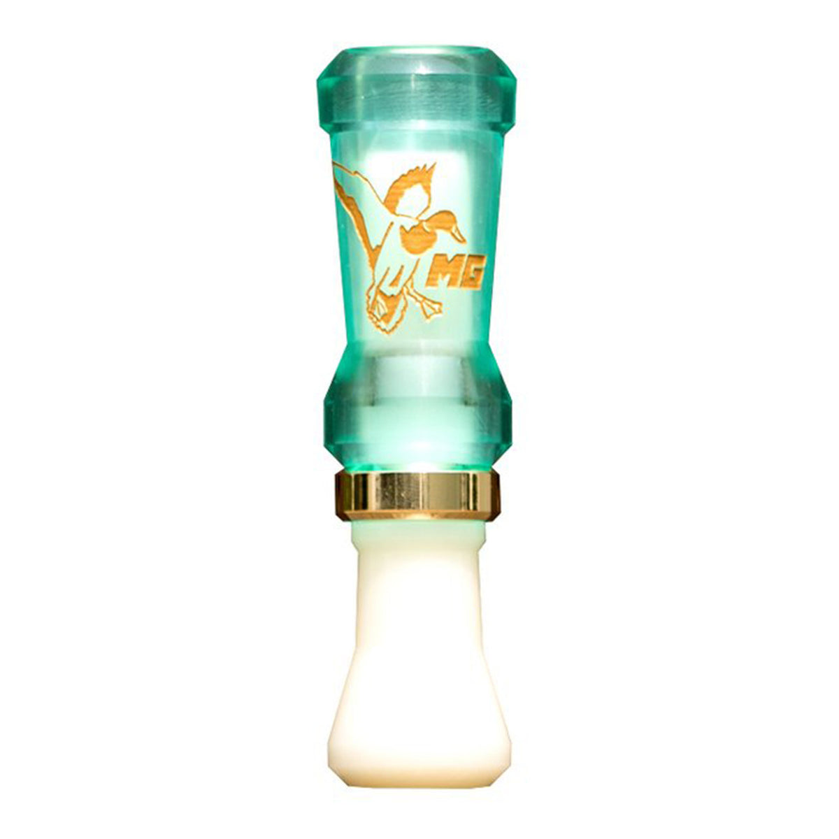 Molt Gear Ol' River Man Single Reed Duck Call Image in Teal