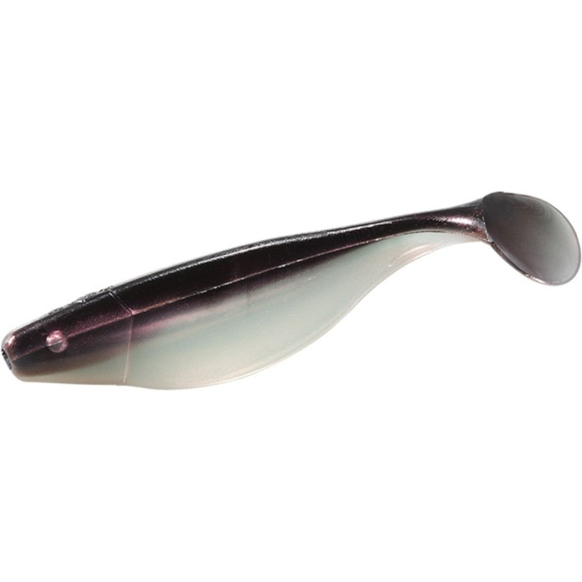 Sassy Shad 3" - 10 Pack - White Pearl/Black Back