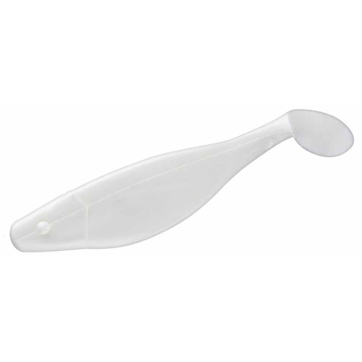 Sassy Shad - 10 Pack - White White Pearl / Black