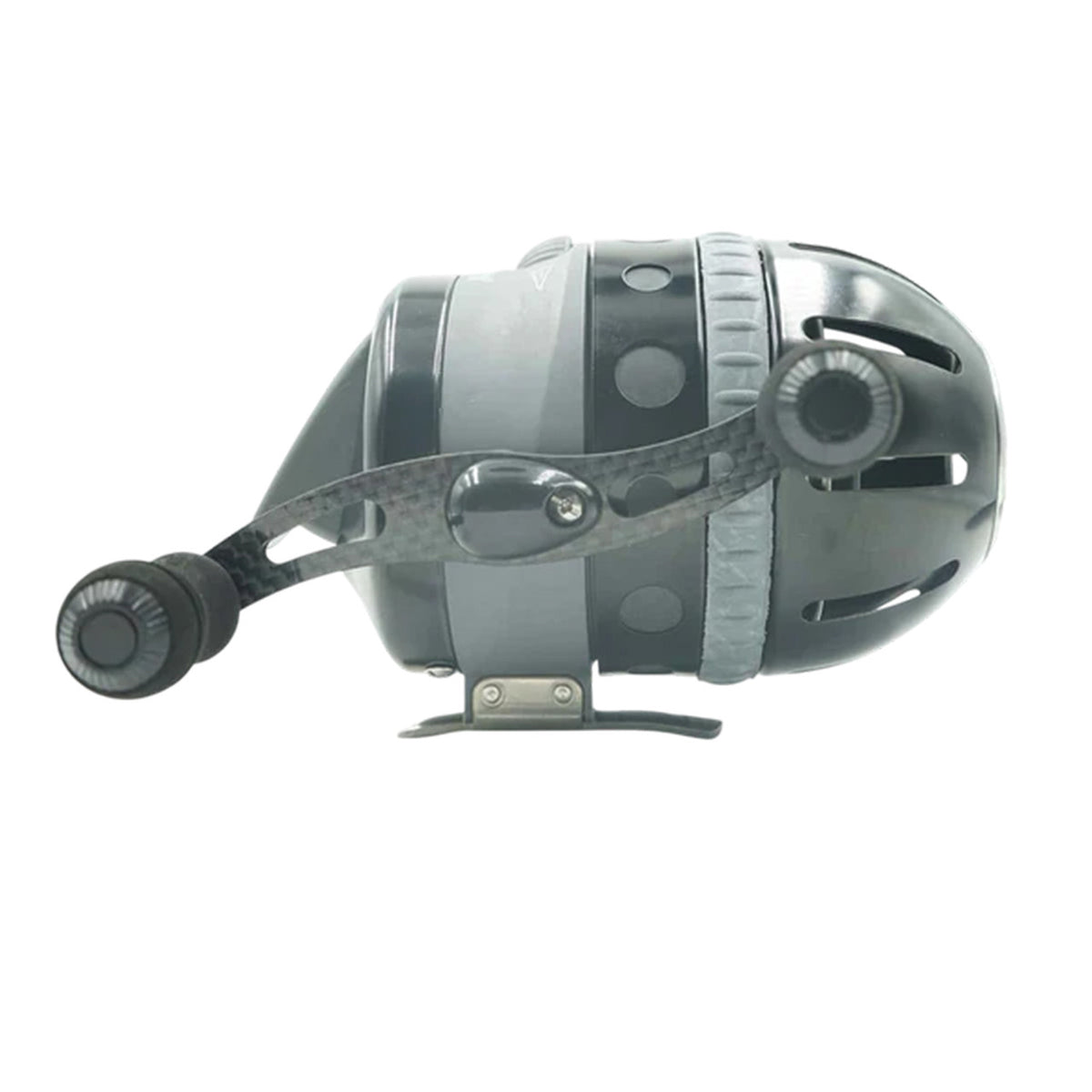 Side Image of the Muzzy Bowfishing Tournament Reel.