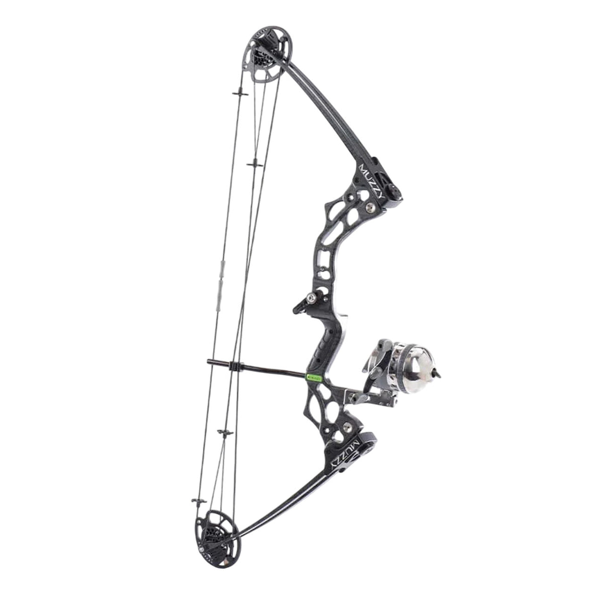 Product Image of the Muzzy V2 Bowfishing Left Handed Spin Kit.