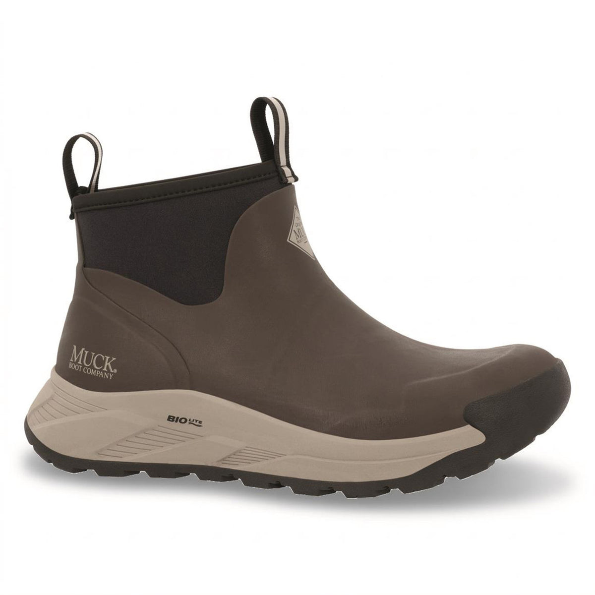 Side image of the Muck Outmax 6" Neoprene Ankle Boots.