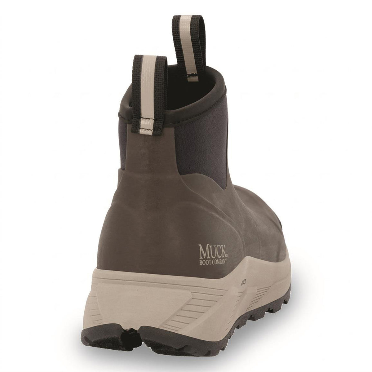 Back image of the Muck Outmax 6" Neoprene Ankle Boots.