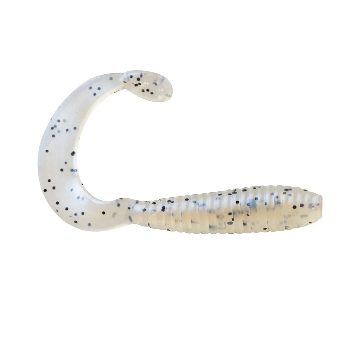 Bobby Garland Hyper Grub Crappie Fishing Grub Image in Money Milk