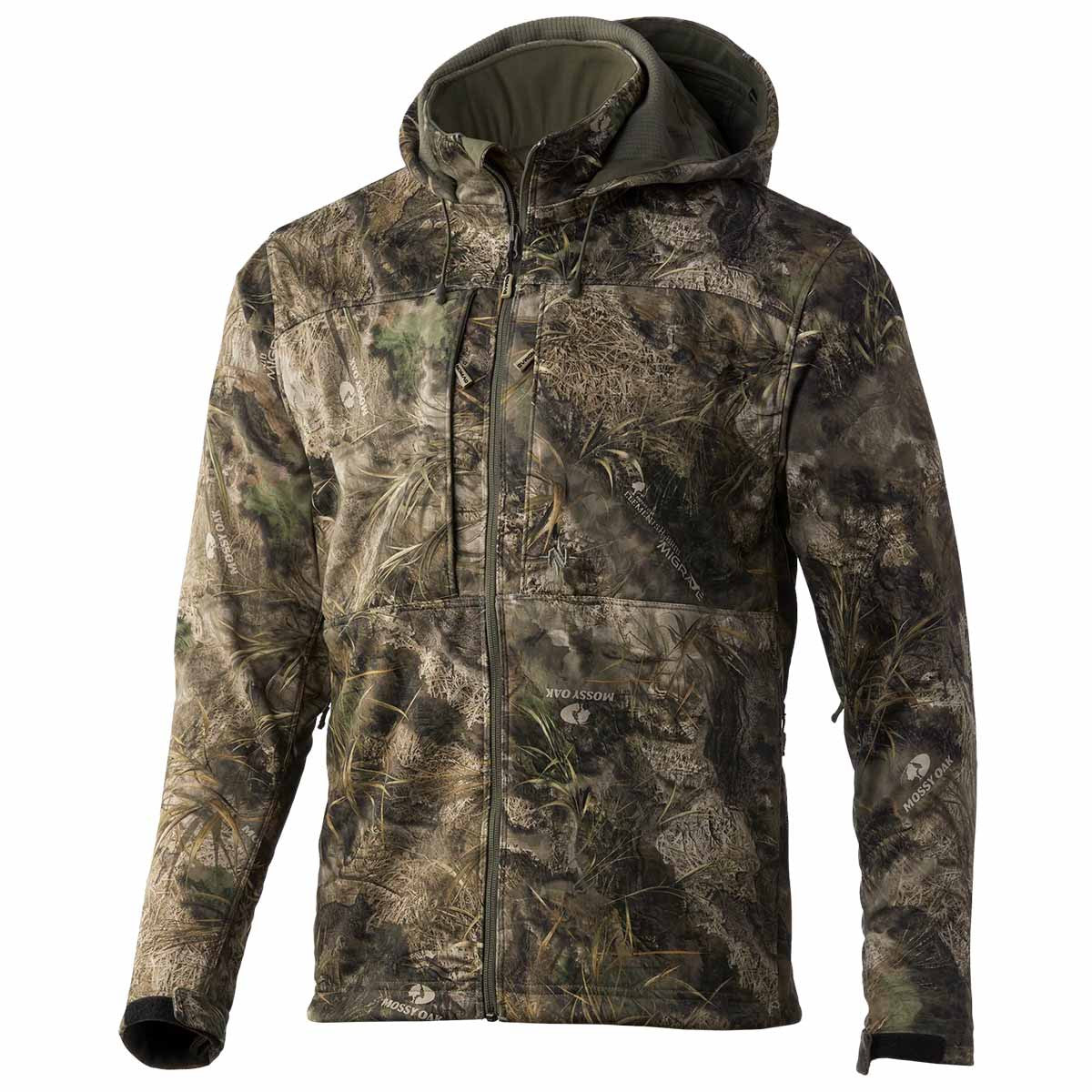 Nomad Outdoors Barrier Camo Jacket, Mossy Oak Migrate Variation