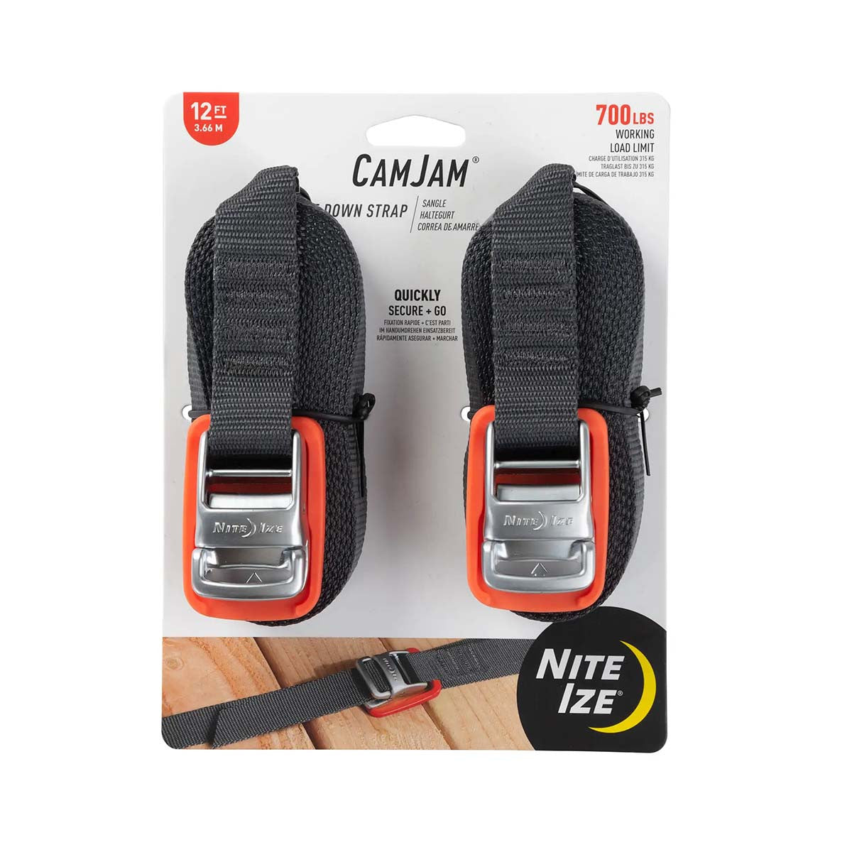 CamJam Tie Down Strap - 2 Pack