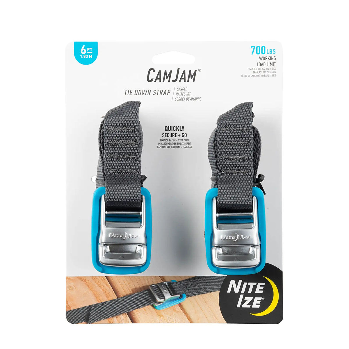 CamJam Tie Down Strap - 2 Pack