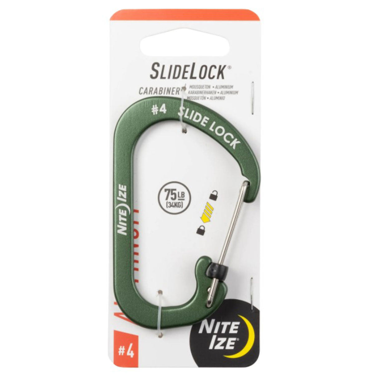 SlideLock Carabiner Aluminum
